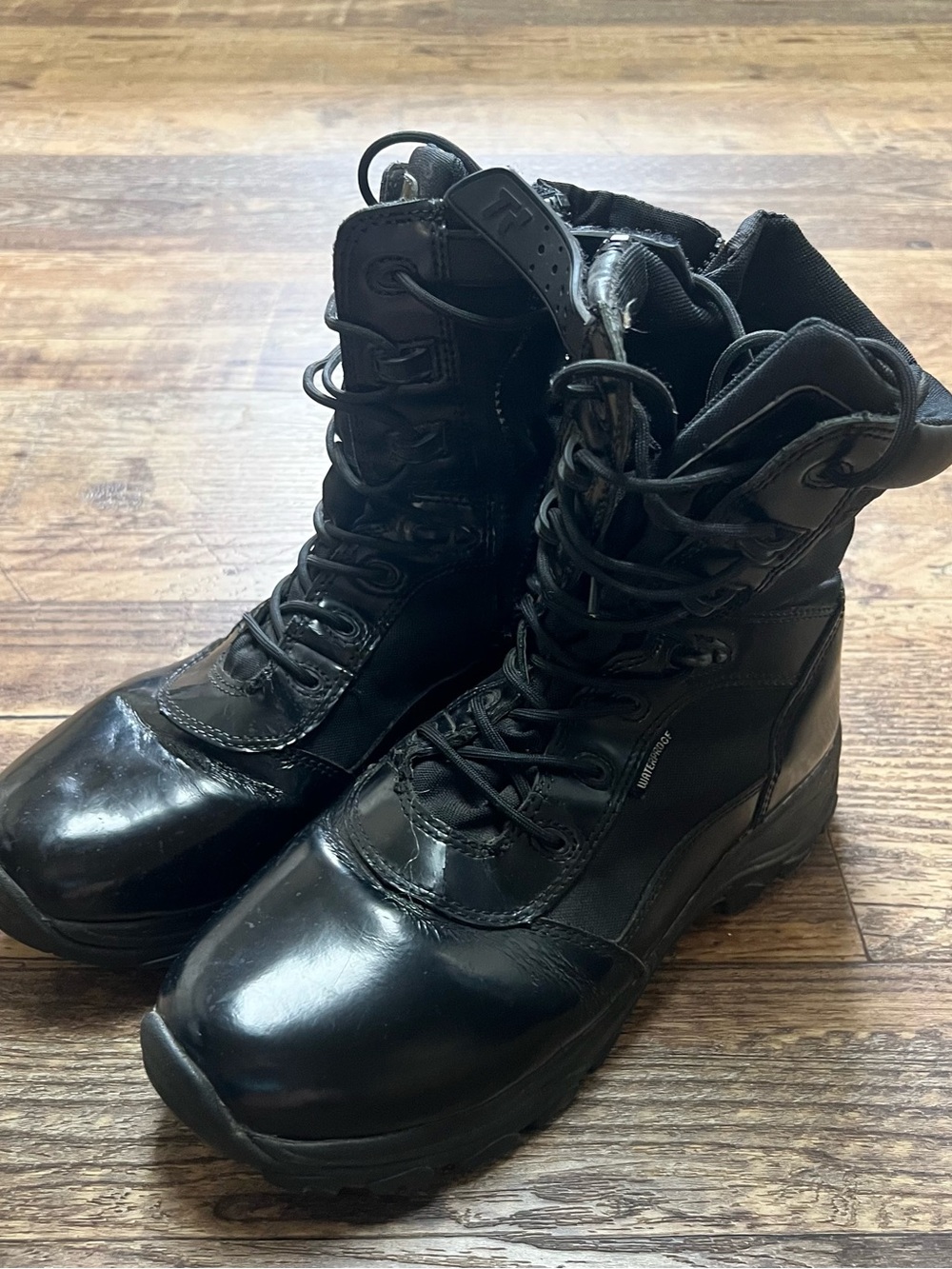 BELLEVILLE TACTICAL RESEARCH Men's Class-A TR908Z WP Size 10 R Boots Zipper Side